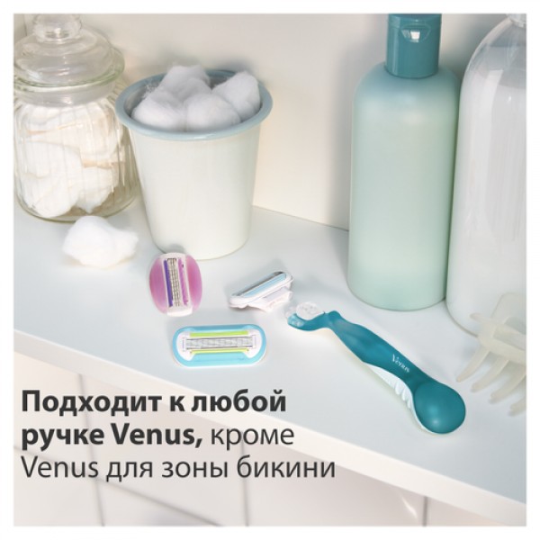 Сменные кассеты для бритья Gillette Venus Smooth, 2 шт