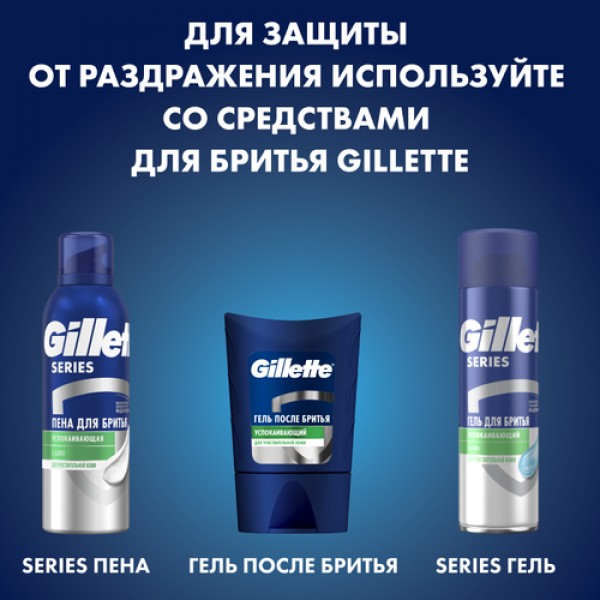 Подарочный набор Gillette Mach3 Бритва с 1 сменной кассетой + подставка для кассет