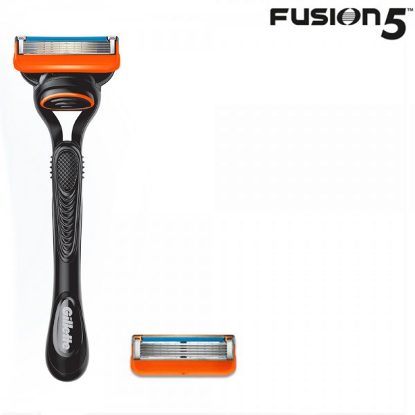 Бритвенный станок Gillette Fusion5 с 2 сменными кассетами