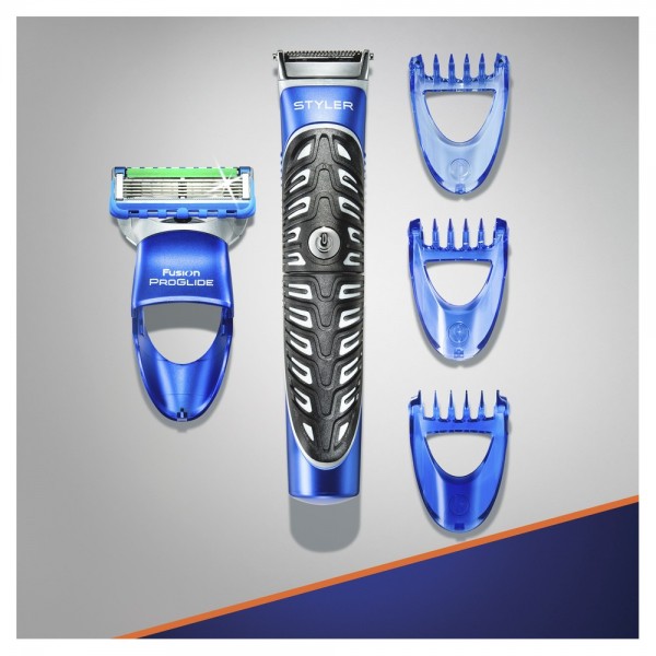 Мужская универсальная бритва-стайлер для бороды Gillette Styler 3 в 1