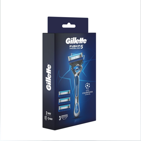 Бритвенный станок Fusion5 ProGlide с 3 сменными кассетами