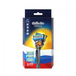 Бритвенный станок Fusion5 ProGlide с 3 сменными кассетами